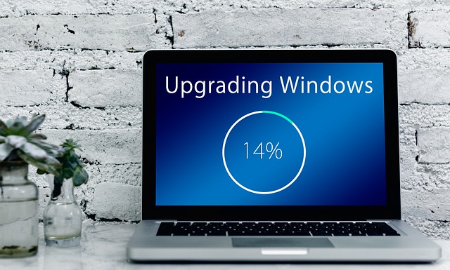 Ein Update auf einem Laptop - Software günstig mit usedSoft updaten!