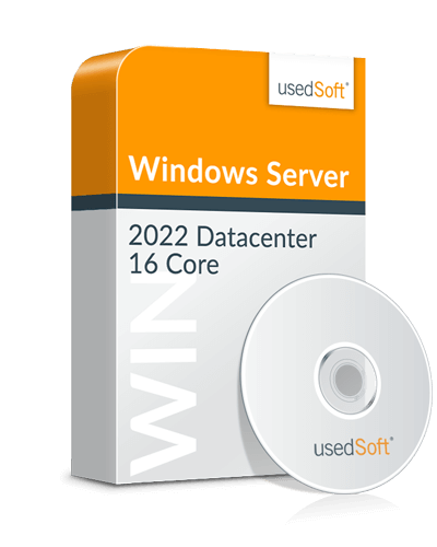 Licence en volume Microsoft Windows Server 16Core 2022 Datacenter incl. DVD 