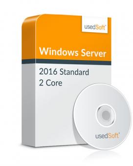 Microsoft Windows Server 2 Core 2016 Standard Volumenlizenz inkl. DVD 